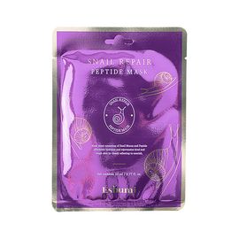 [ESHUMI] Repair Mask Pack 30 sheets – Collagen, Snail Peptide & Multivitamin Boost, 23ml Ampoule, Cica Soothing, Brightening, and Firming Care - Made in Korea